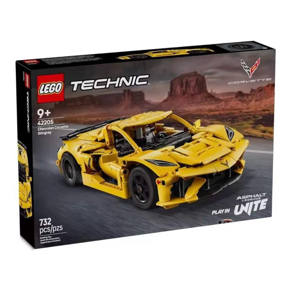 Lego42205 Lego Technic Chevrolette Corvette Stingraypapell.gr